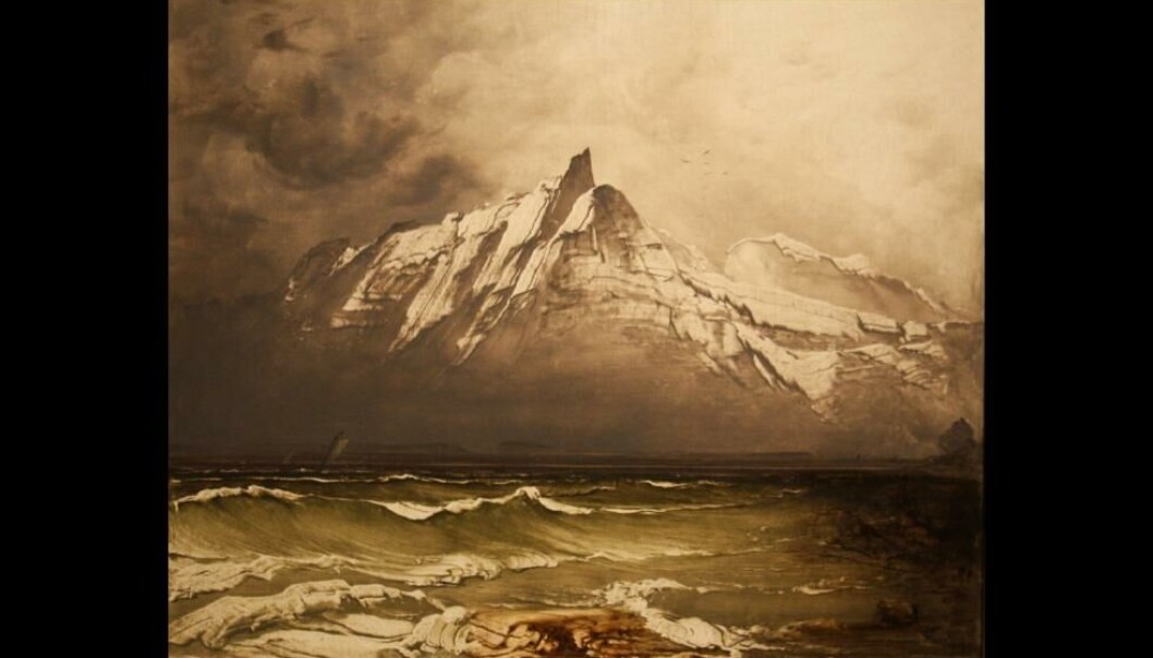 Knut Hamsun vokste opp på Hamarøy i Nordland. Der hadde det også den gang bodd lulesamer i lang tid, men i Markens grøde skildra Hamsun landskapet som mer eller mindre ubebodd. Nok en gang er Hamsuns rasisme gjenstand for debatt: Bør vi fortsatt lese bøkene hans? Bilde: Fra Nordland av Peder Balke (1804-1887). Kilde: Wikimedia commons. Knut Hamsun vokste opp på Hamarøy i Nordland. Der hadde det også den gang bodd lulesamer i lang tid, men i Markens grøde skildra Hamsun landskapet som mer eller mindre ubebodd. Nok en gang er Hamsuns rasisme gjenstand for debatt: Bør vi fortsatt lese bøkene hans? Bilde: Fra Nordland av Peder Balke (1804-1887). Kilde: Wikimedia commons.