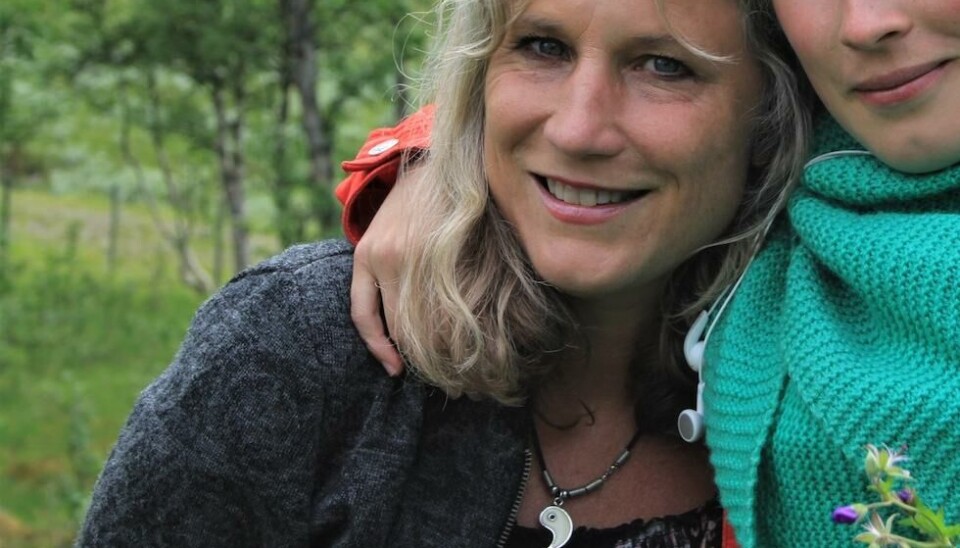 Tania Kjeldset og Maia Kjeldset Sivert. Foto: Privat