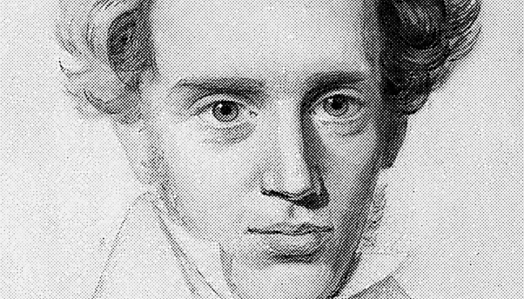 Søren Kierkegaard. Foto: Wikimedia / offentlig eie. Søren Kierkegaard. Foto: Wikimedia / offentlig eie.