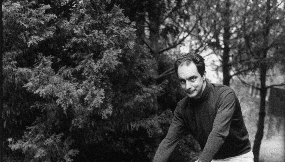 En syklende Italo Calvino.