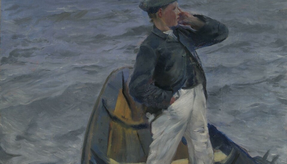 I leden (1892) av Christian Krohg (1852–1925).